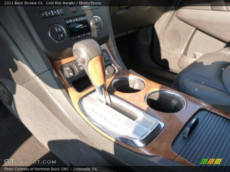 Gold Mist Metallic / Ebony/Ebony 2011 Buick Enclave CX