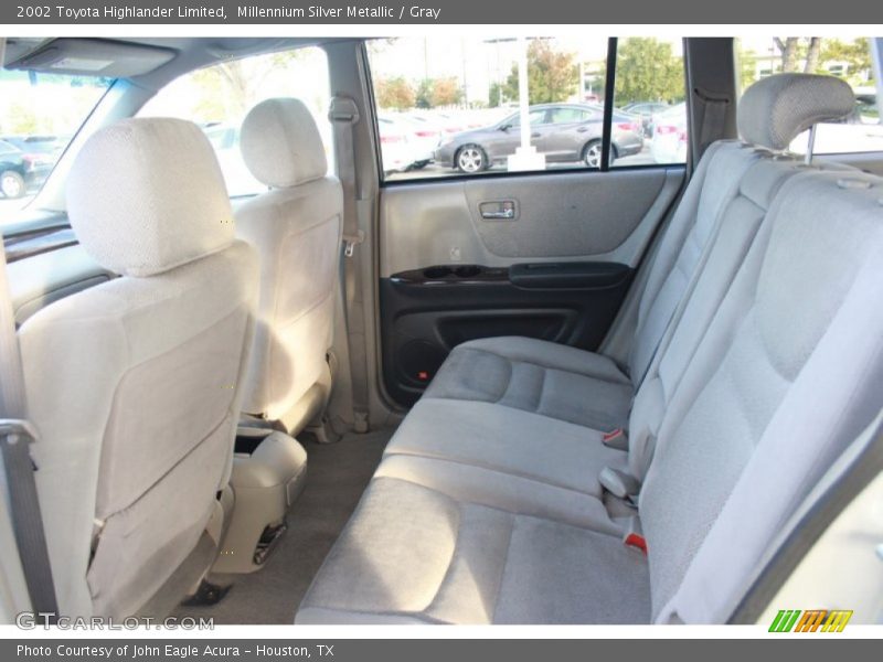 Millennium Silver Metallic / Gray 2002 Toyota Highlander Limited