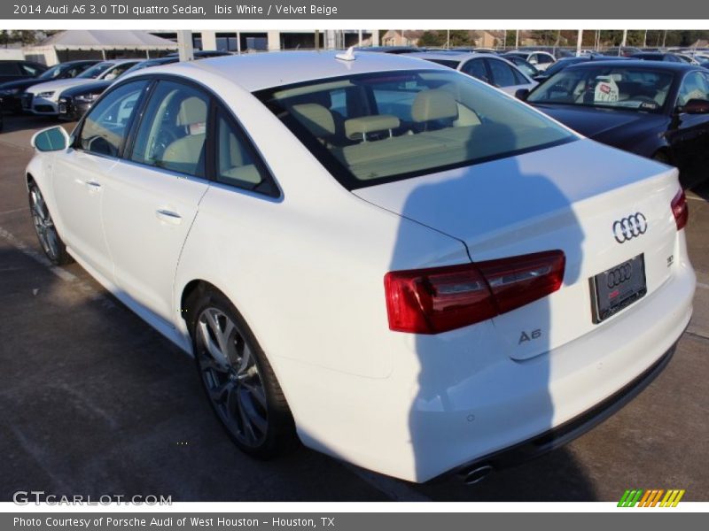 Ibis White / Velvet Beige 2014 Audi A6 3.0 TDI quattro Sedan