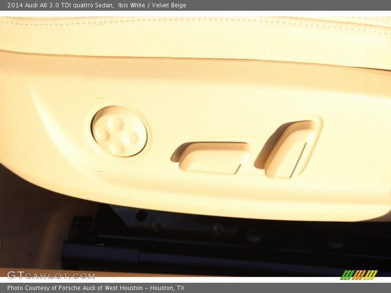 Ibis White / Velvet Beige 2014 Audi A6 3.0 TDI quattro Sedan