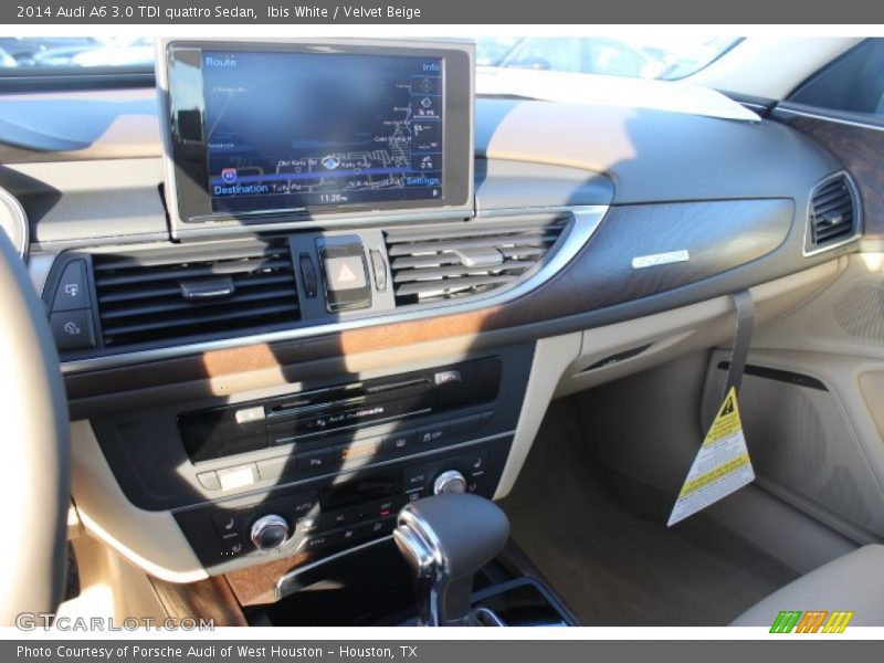 Ibis White / Velvet Beige 2014 Audi A6 3.0 TDI quattro Sedan