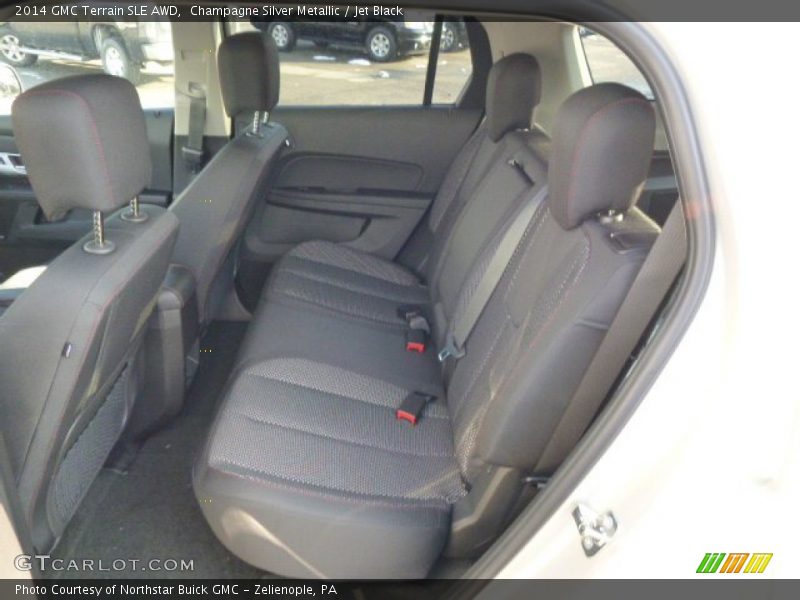Champagne Silver Metallic / Jet Black 2014 GMC Terrain SLE AWD