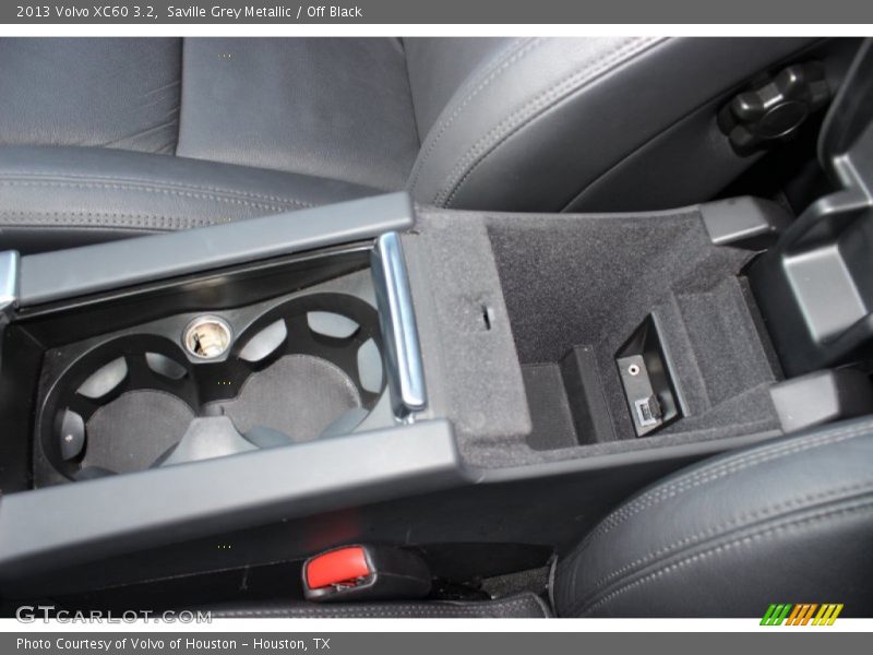 Saville Grey Metallic / Off Black 2013 Volvo XC60 3.2