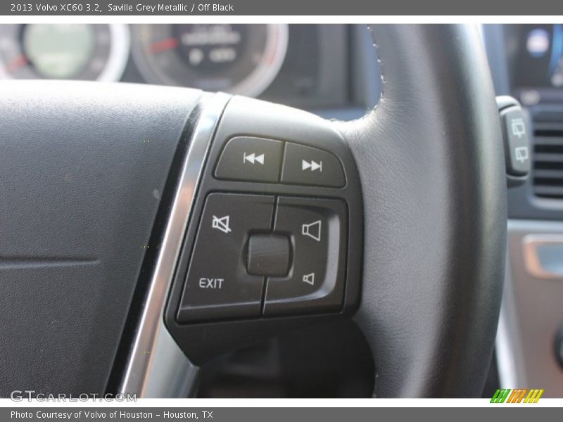 Saville Grey Metallic / Off Black 2013 Volvo XC60 3.2