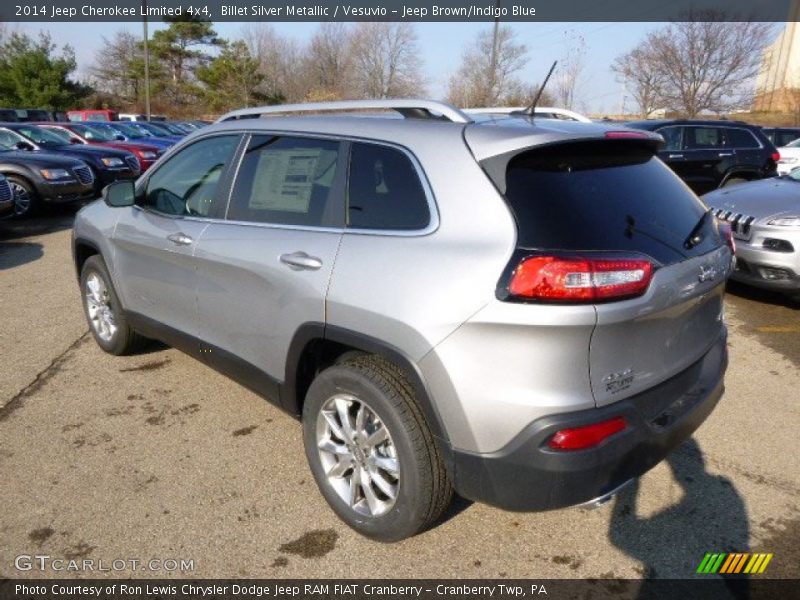  2014 Cherokee Limited 4x4 Billet Silver Metallic