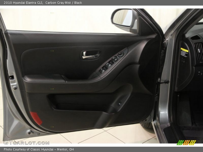 Carbon Gray Mist / Black 2010 Hyundai Elantra GLS