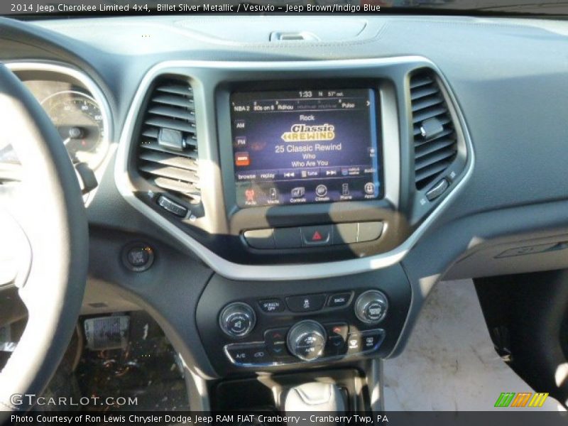 Controls of 2014 Cherokee Limited 4x4