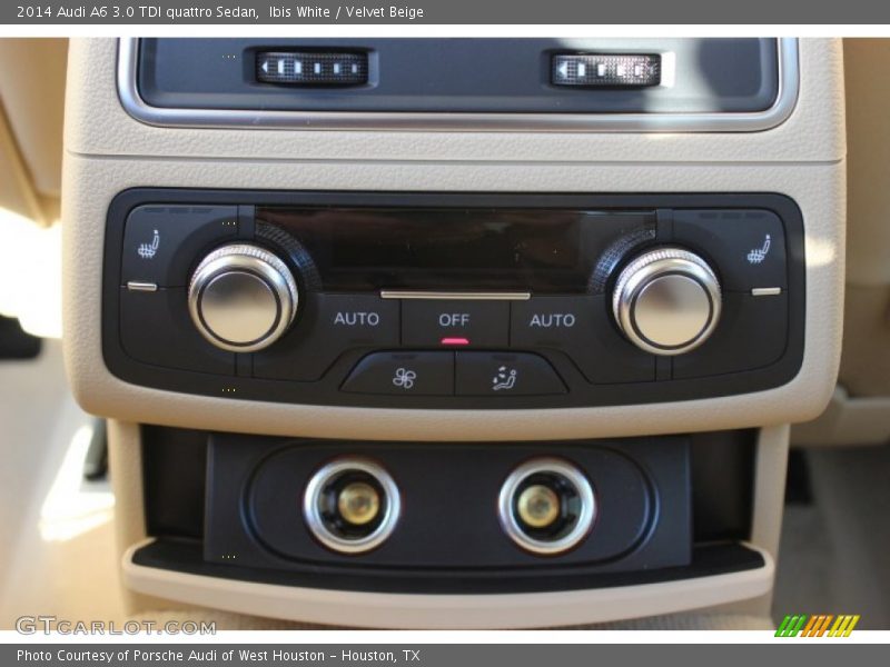 Ibis White / Velvet Beige 2014 Audi A6 3.0 TDI quattro Sedan