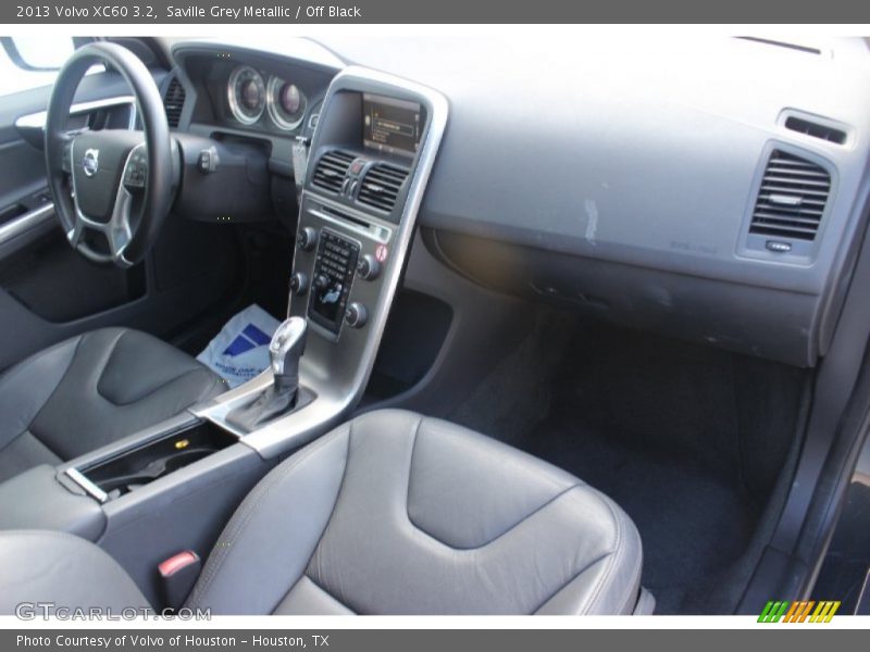Saville Grey Metallic / Off Black 2013 Volvo XC60 3.2