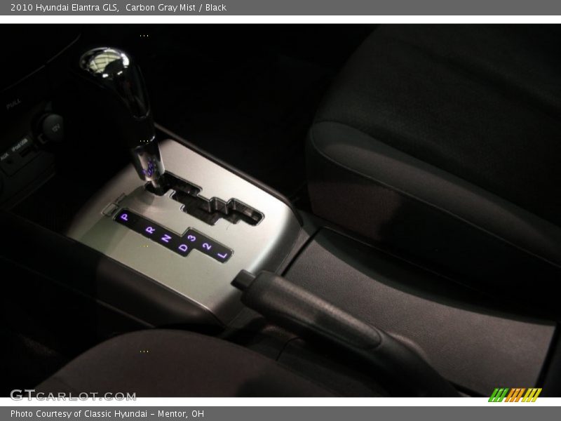 Carbon Gray Mist / Black 2010 Hyundai Elantra GLS
