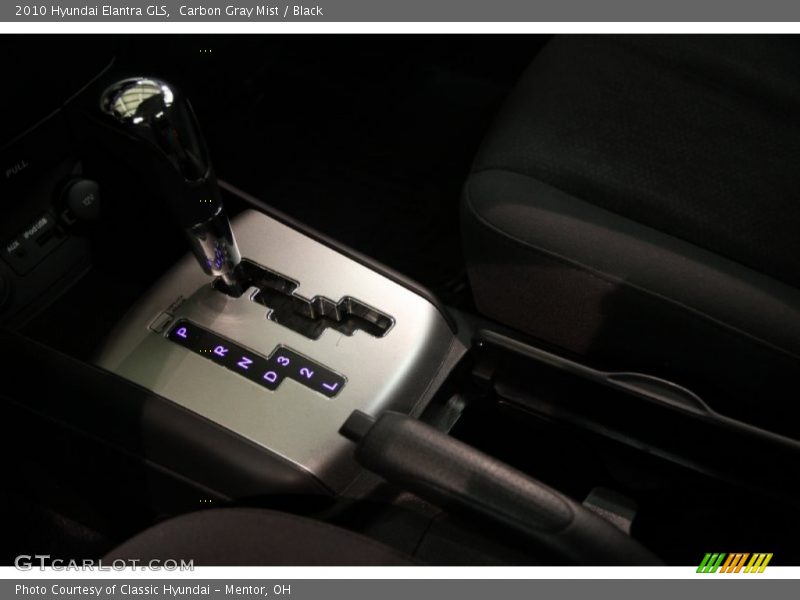 Carbon Gray Mist / Black 2010 Hyundai Elantra GLS