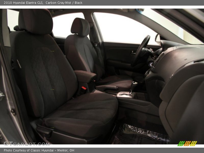 Carbon Gray Mist / Black 2010 Hyundai Elantra GLS