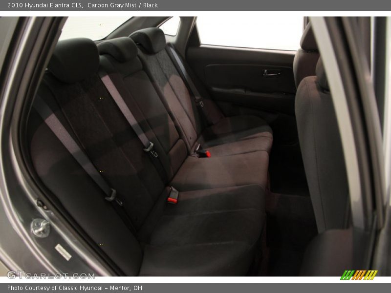 Carbon Gray Mist / Black 2010 Hyundai Elantra GLS