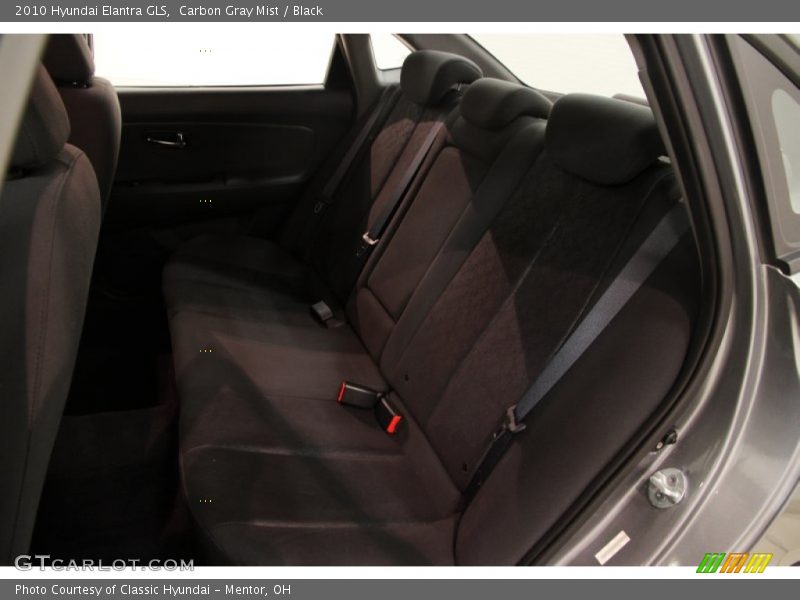 Carbon Gray Mist / Black 2010 Hyundai Elantra GLS
