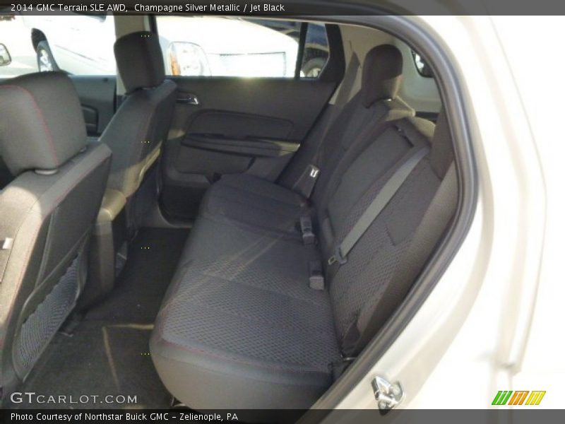 Champagne Silver Metallic / Jet Black 2014 GMC Terrain SLE AWD