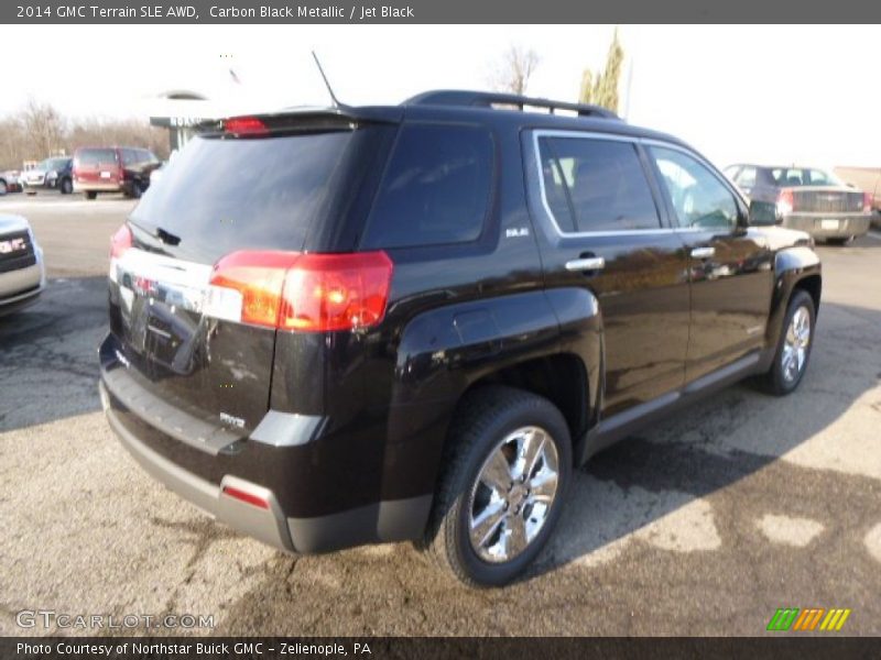 Carbon Black Metallic / Jet Black 2014 GMC Terrain SLE AWD