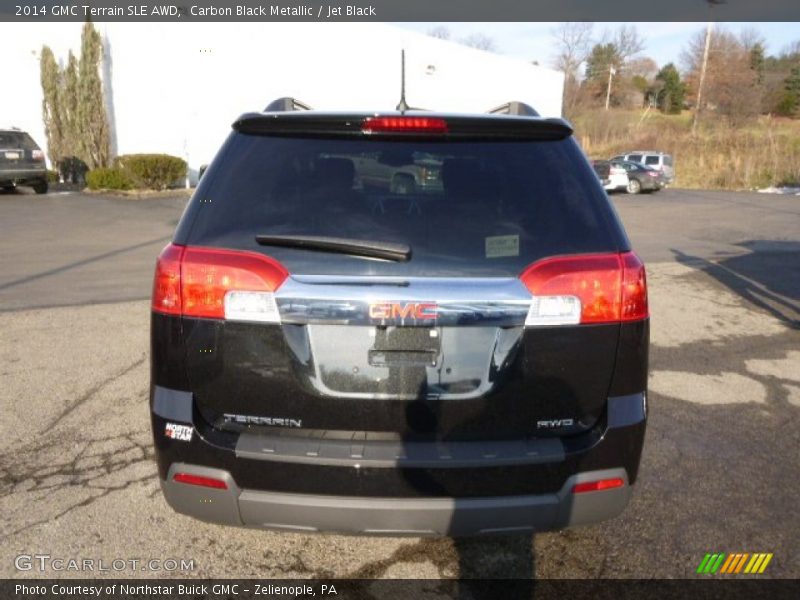 Carbon Black Metallic / Jet Black 2014 GMC Terrain SLE AWD