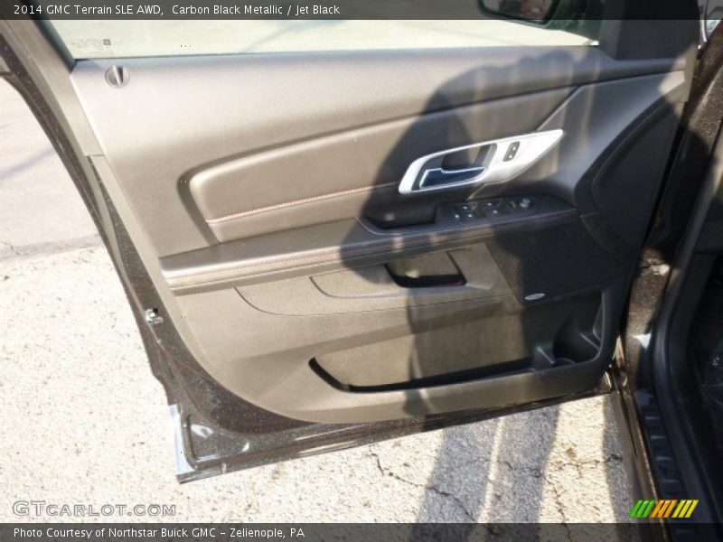 Carbon Black Metallic / Jet Black 2014 GMC Terrain SLE AWD