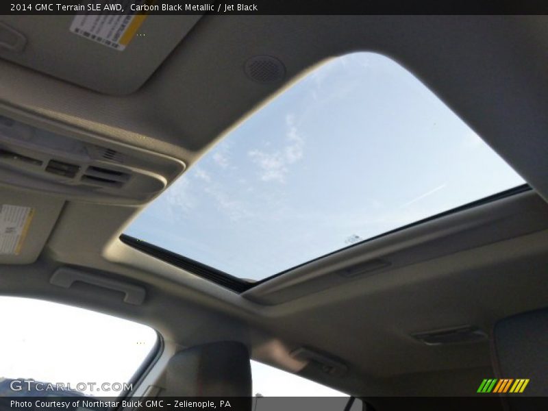 Carbon Black Metallic / Jet Black 2014 GMC Terrain SLE AWD