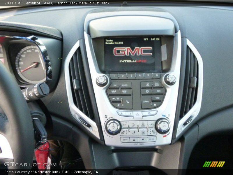 Carbon Black Metallic / Jet Black 2014 GMC Terrain SLE AWD