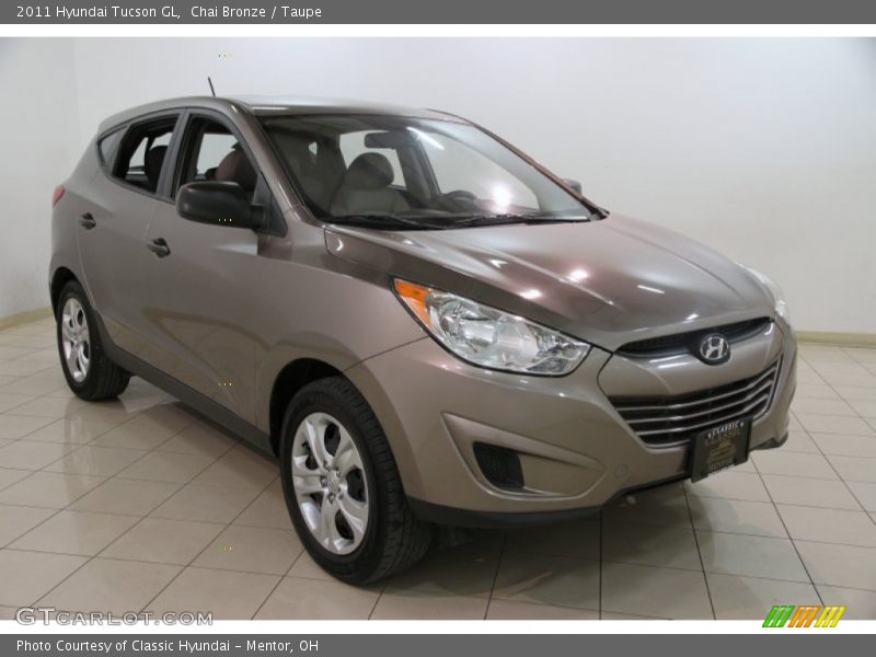 Chai Bronze / Taupe 2011 Hyundai Tucson GL