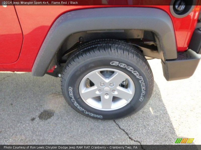Flame Red / Black 2014 Jeep Wrangler Sport 4x4