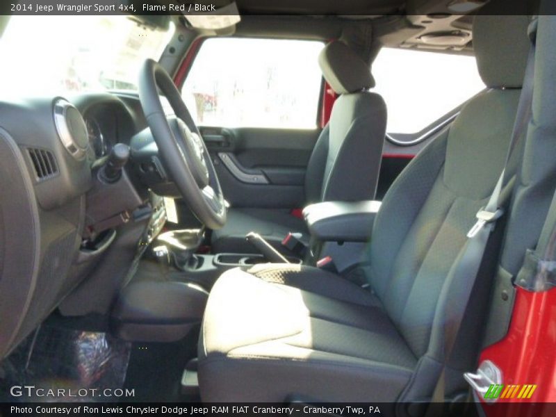 Flame Red / Black 2014 Jeep Wrangler Sport 4x4