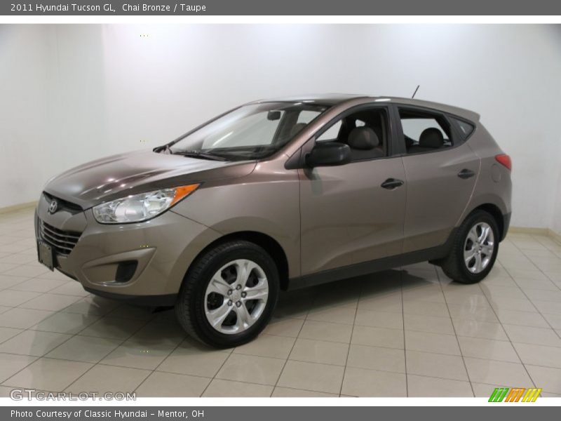 Chai Bronze / Taupe 2011 Hyundai Tucson GL