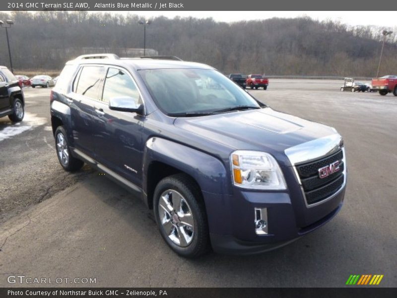 Front 3/4 View of 2014 Terrain SLE AWD