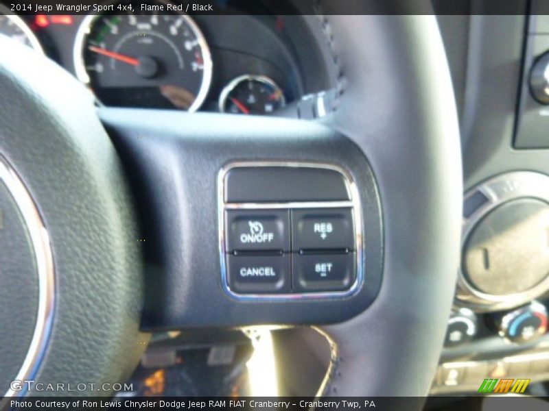 Flame Red / Black 2014 Jeep Wrangler Sport 4x4