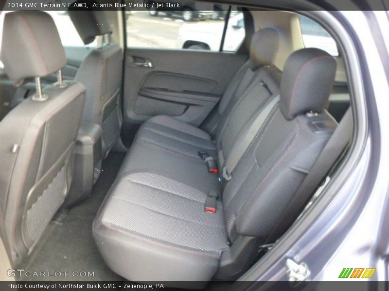 Atlantis Blue Metallic / Jet Black 2014 GMC Terrain SLE AWD