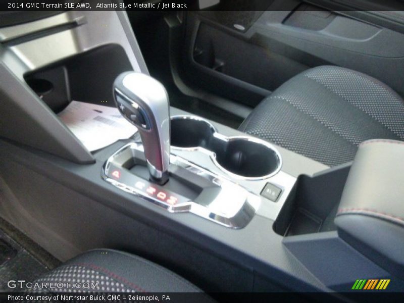 Atlantis Blue Metallic / Jet Black 2014 GMC Terrain SLE AWD