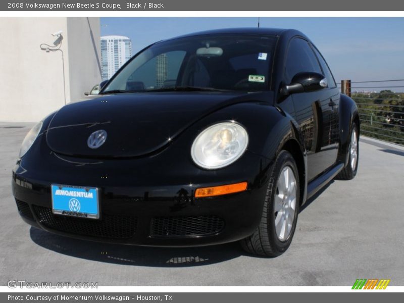 Black / Black 2008 Volkswagen New Beetle S Coupe