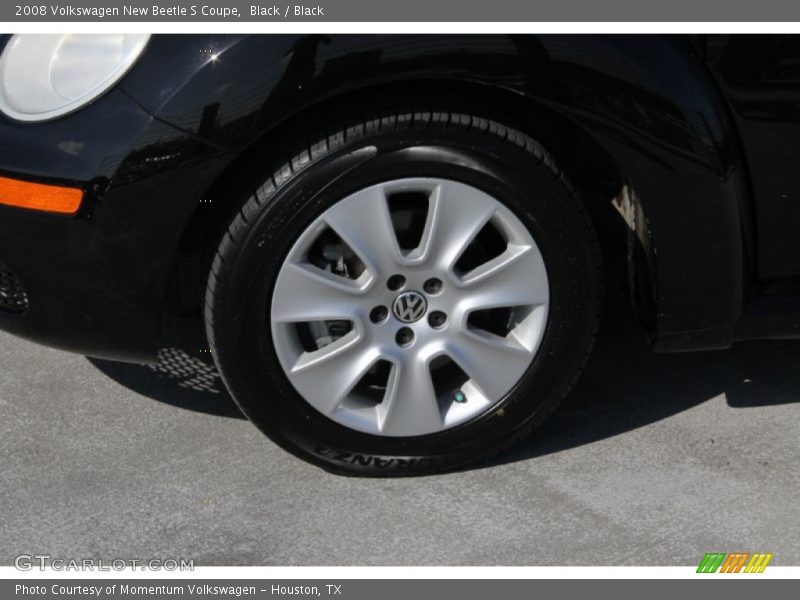 Black / Black 2008 Volkswagen New Beetle S Coupe