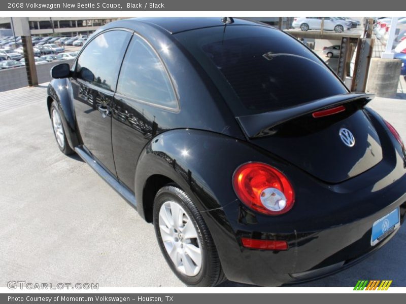 Black / Black 2008 Volkswagen New Beetle S Coupe