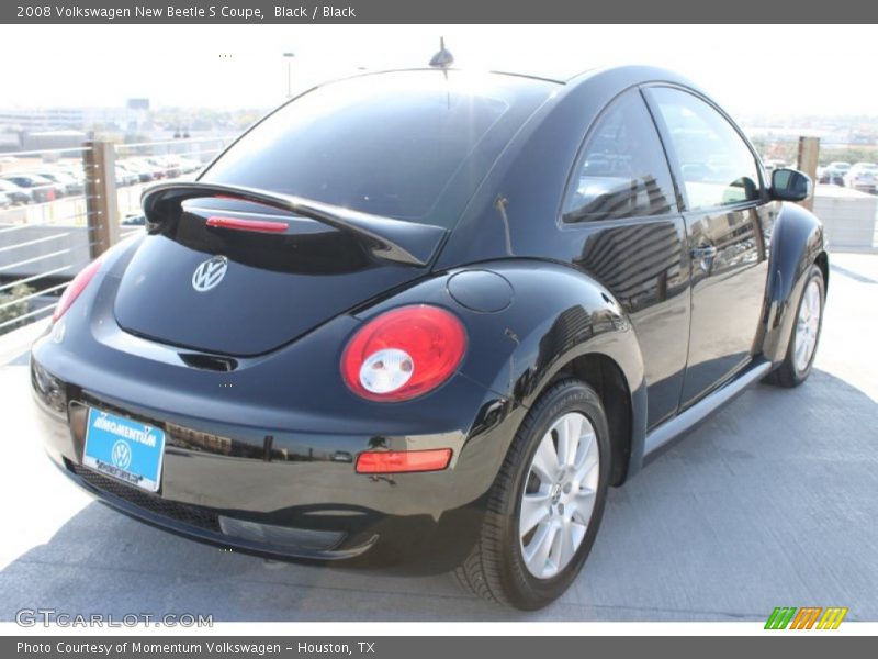 Black / Black 2008 Volkswagen New Beetle S Coupe