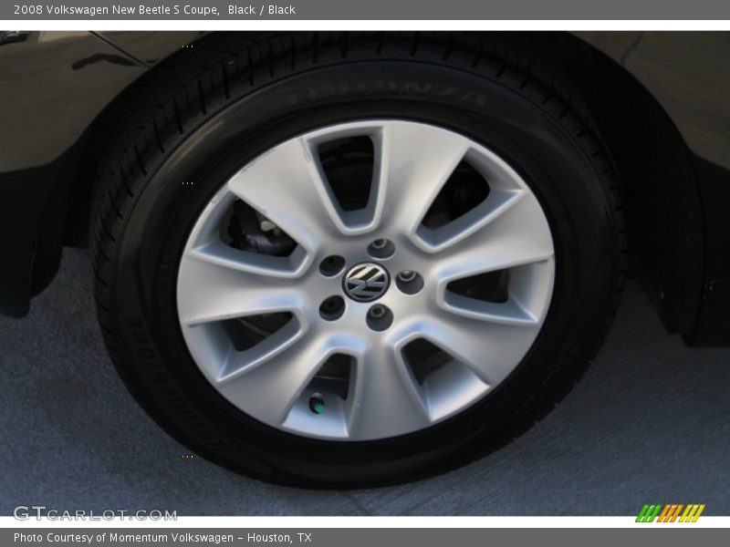 Black / Black 2008 Volkswagen New Beetle S Coupe