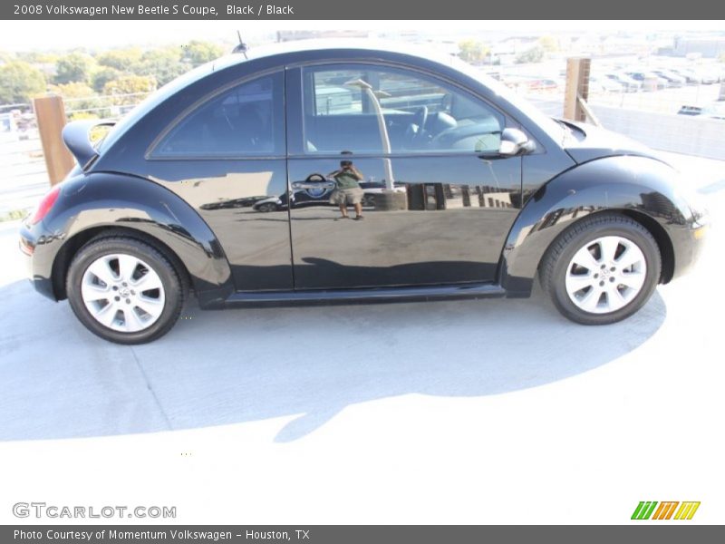 Black / Black 2008 Volkswagen New Beetle S Coupe