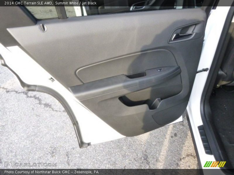 Summit White / Jet Black 2014 GMC Terrain SLE AWD