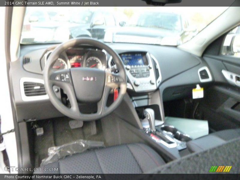 Summit White / Jet Black 2014 GMC Terrain SLE AWD