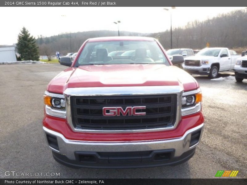 Fire Red / Jet Black 2014 GMC Sierra 1500 Regular Cab 4x4