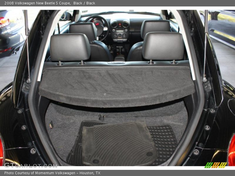 Black / Black 2008 Volkswagen New Beetle S Coupe