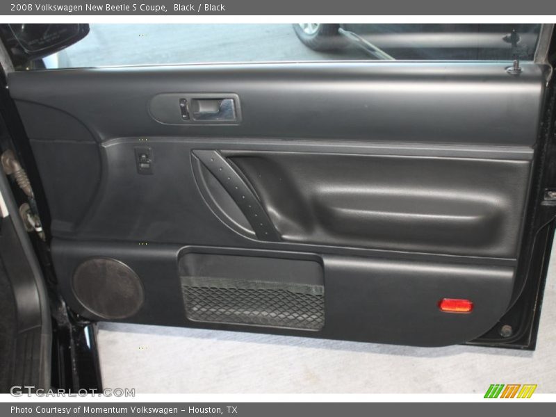 Black / Black 2008 Volkswagen New Beetle S Coupe