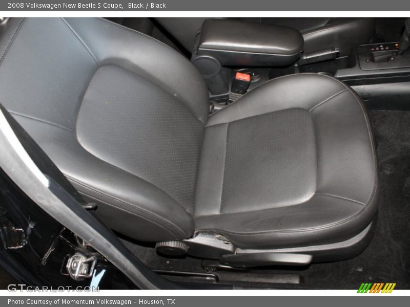 Black / Black 2008 Volkswagen New Beetle S Coupe