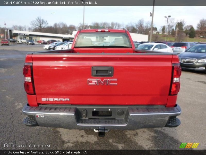 Fire Red / Jet Black 2014 GMC Sierra 1500 Regular Cab 4x4