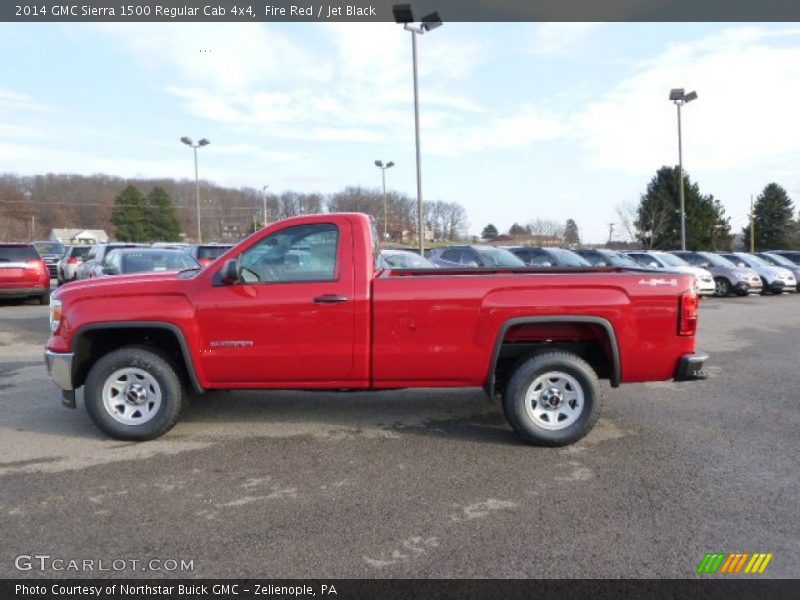  2014 Sierra 1500 Regular Cab 4x4 Fire Red