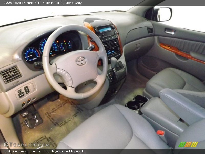 Slate Metallic / Stone Gray 2006 Toyota Sienna XLE