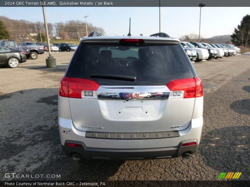 Quicksilver Metallic / Jet Black 2014 GMC Terrain SLE AWD