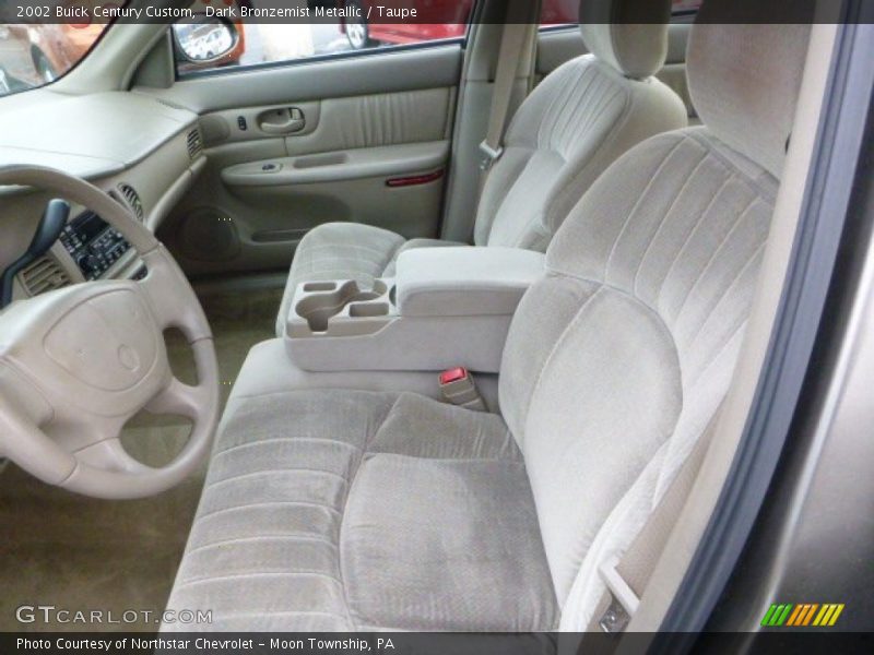 Dark Bronzemist Metallic / Taupe 2002 Buick Century Custom