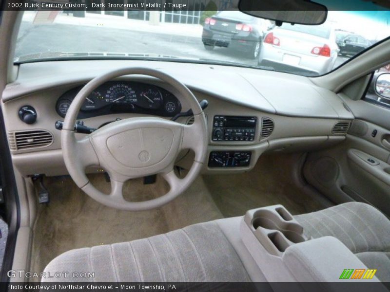 Dark Bronzemist Metallic / Taupe 2002 Buick Century Custom